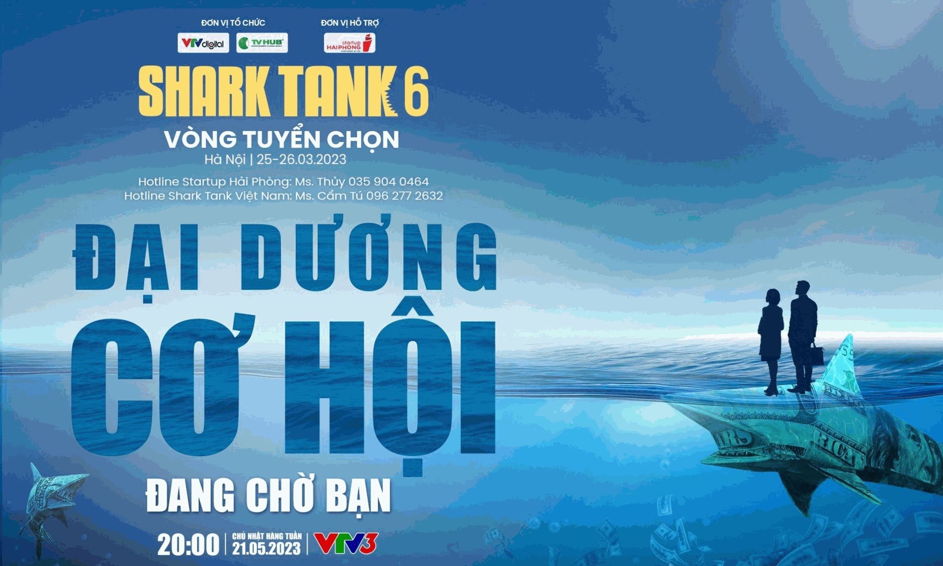 ĐẠI DƯƠNG CƠ HỘI – STARTUP HAI PHONG x SHARK TANK VIỆT NAM